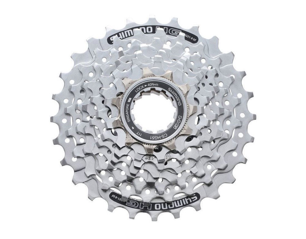 Bicycle Cassettes & Freewheels Pinioane SHIMANO Alivio CS-HG51 - 8 Viteze, 11-32T | Caseta