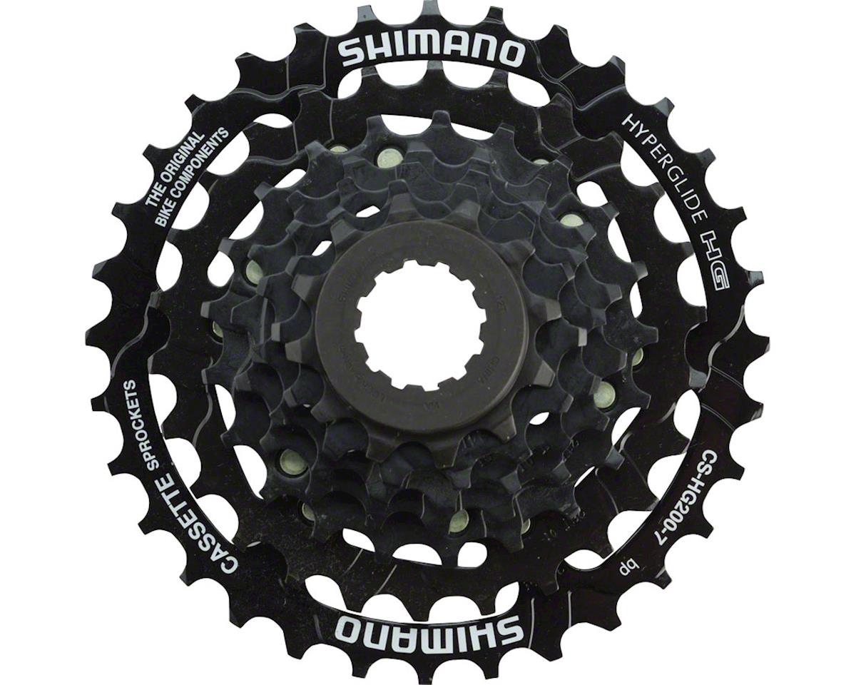Bicycle Cassettes & Freewheels Pinioane SHIMANO Tourney CS-HG200-7 - 7 Viteze, 12-32T | Caseta