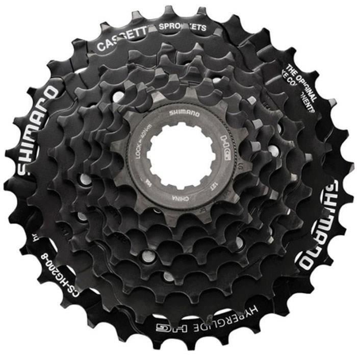Bicycle Cassettes & Freewheels Pinioane SHIMANO Tourney CS-HG200-8 - 8 Viteze, 12-32T | Caseta (vrac)