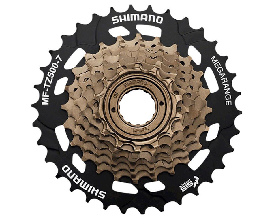 Bicycle Cassettes & Freewheels Pinioane SHIMANO Tourney MF-TZ500-7 - 7 Viteze, 14-34T | Filet