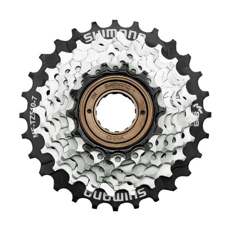 Bicycle Cassettes & Freewheels Pinioane SHIMANO Tourney MF-TZ510-7 - 7 Viteze, 14-28T | Filet