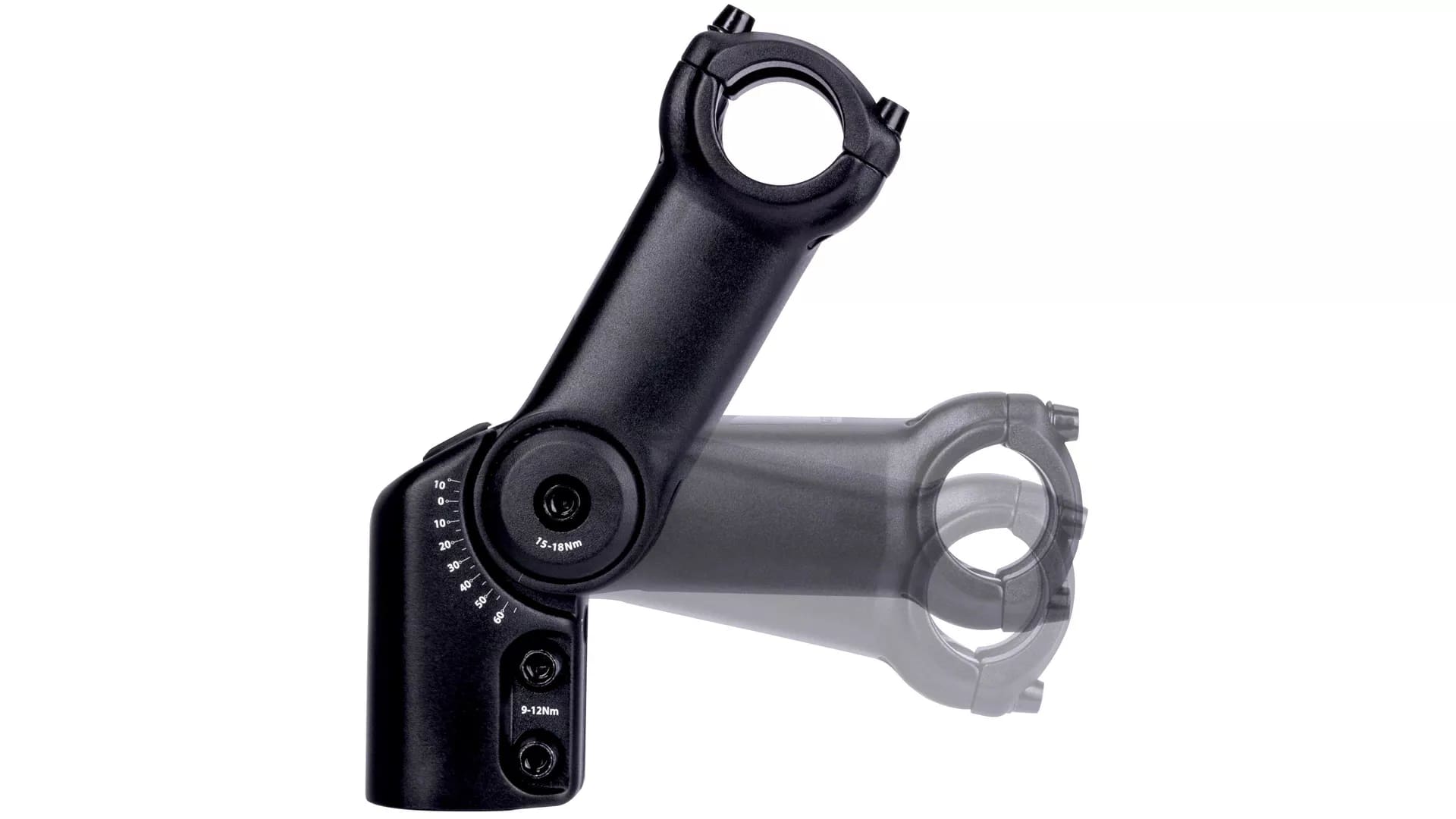 Bicycle Stems Pipa Reglabila CONTEC Ueda hibrid 25.4/28.6x100mm - Black