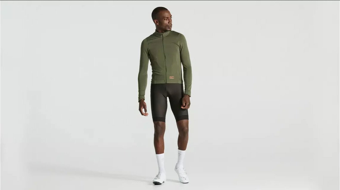 Specialized Tricou SPECIALIZED Men's Prime Power Grid LS - Oak Green