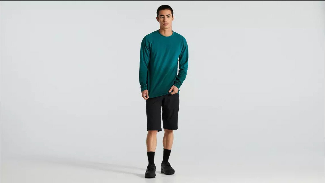 Specialized Tricou SPECIALIZED Men's Trail LS - Tropical Teal