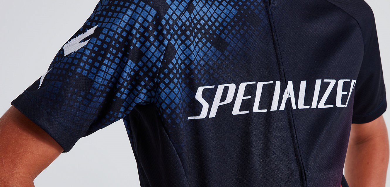 Specialized Tricou SPECIALIZED RBX Comp Youth SS - Navy Rosu