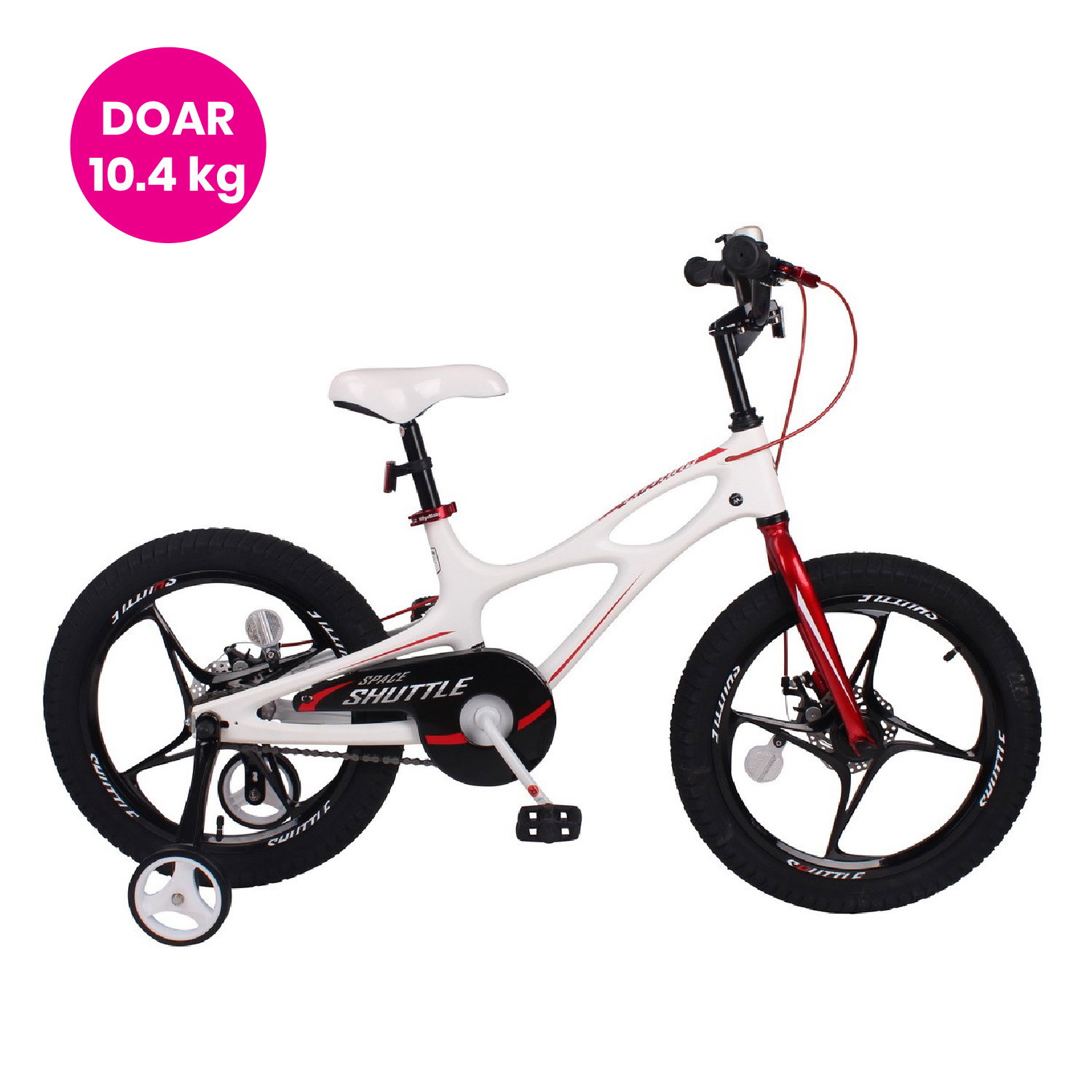 frane bicicleta Bicicleta Royal Baby Space Shuttle 18 White