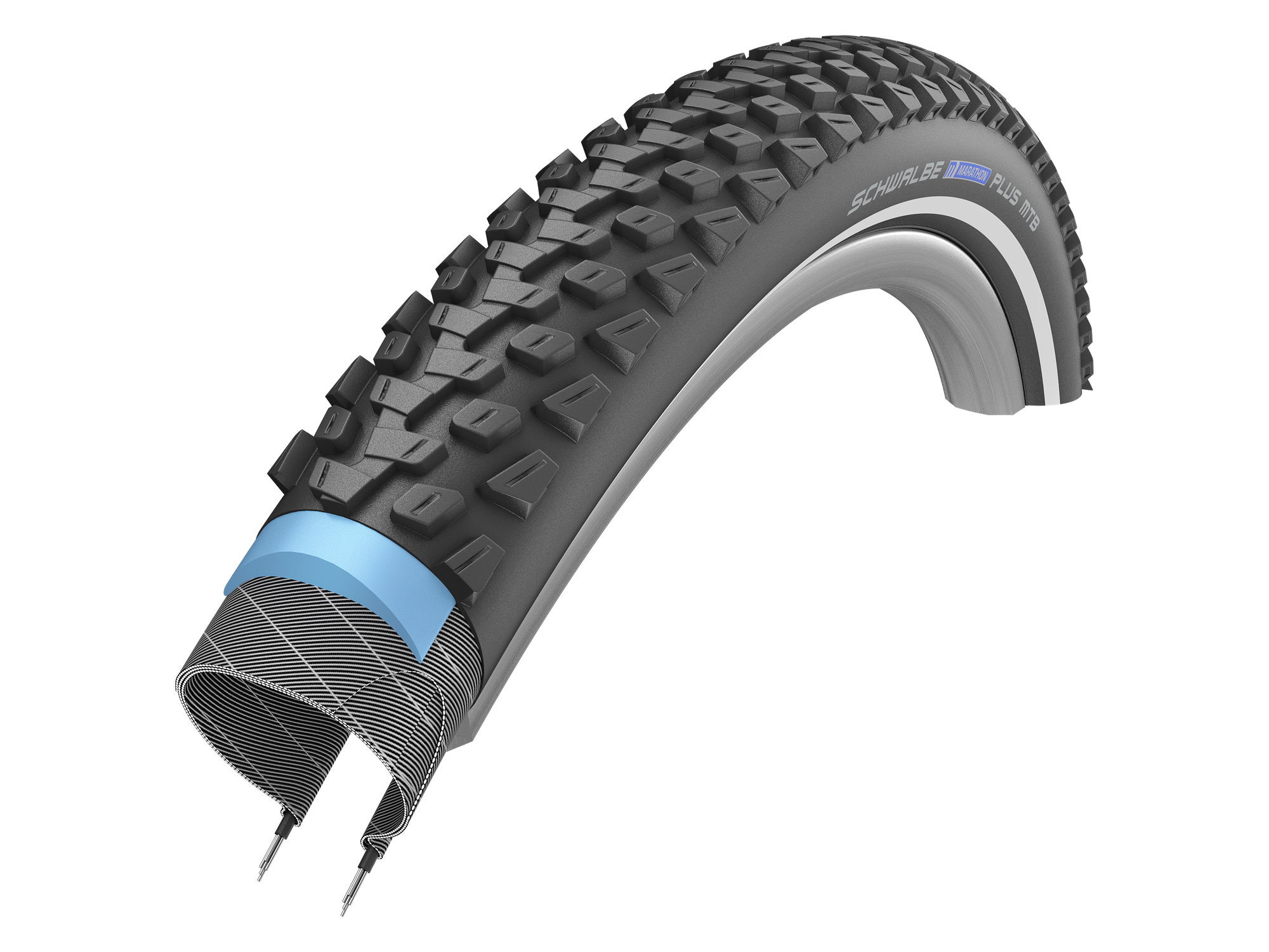 Schwalbe Cauciuc SCHWALBE Marathon Plus Mtb - 29x2.25 (57-622) HS468 B/B+RT, Addix - Sarma
