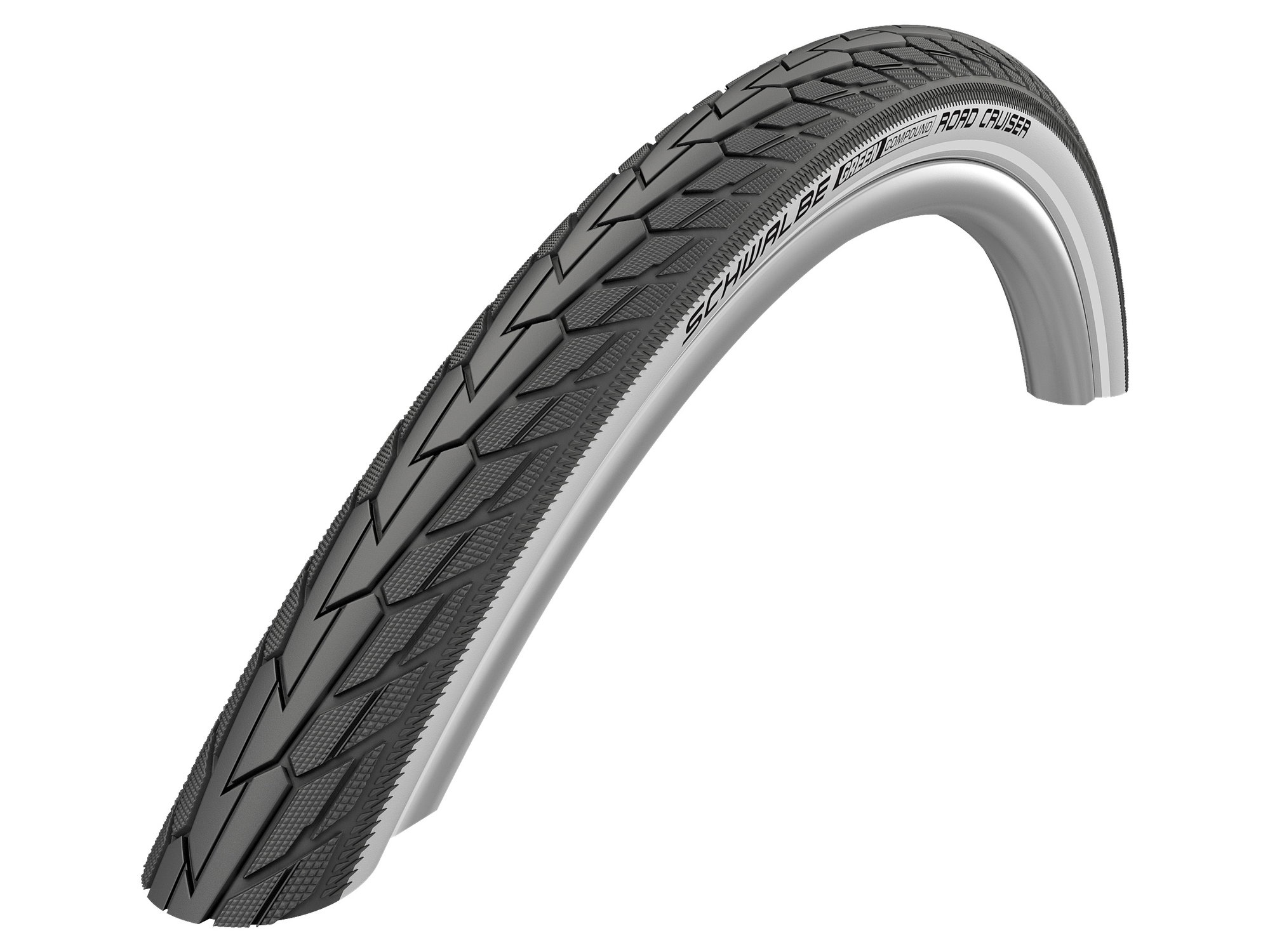 Schwalbe Cauciuc SCHWALBE Road Cruiser - 20x1.75 (47-406) HS484 B/W, Green - Sarma