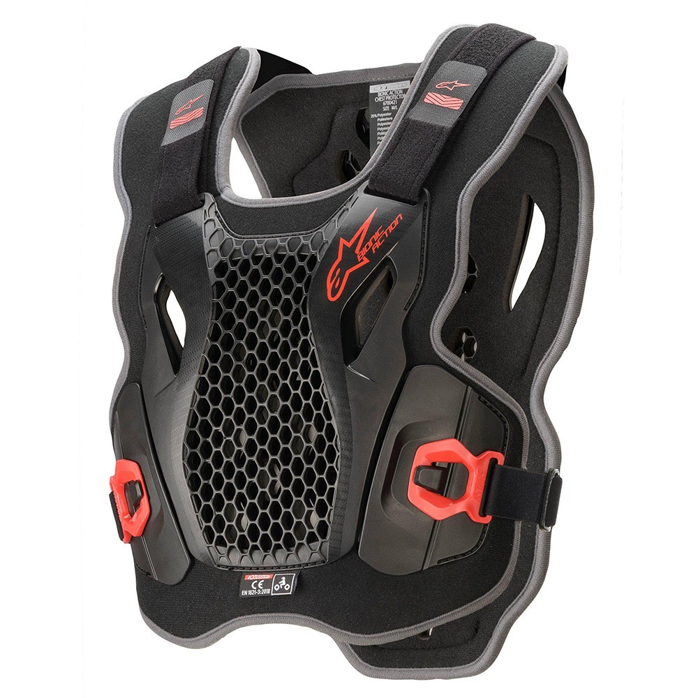 Bicycle Accessories Armura Alpinestars Bionic Action Chest Protector Negru/Rosu M/L
