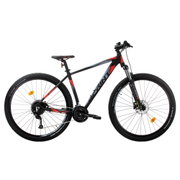 Bicicleta MTB Sprint Maverick Pro 29 Negru Mat/Rosu 520 mm