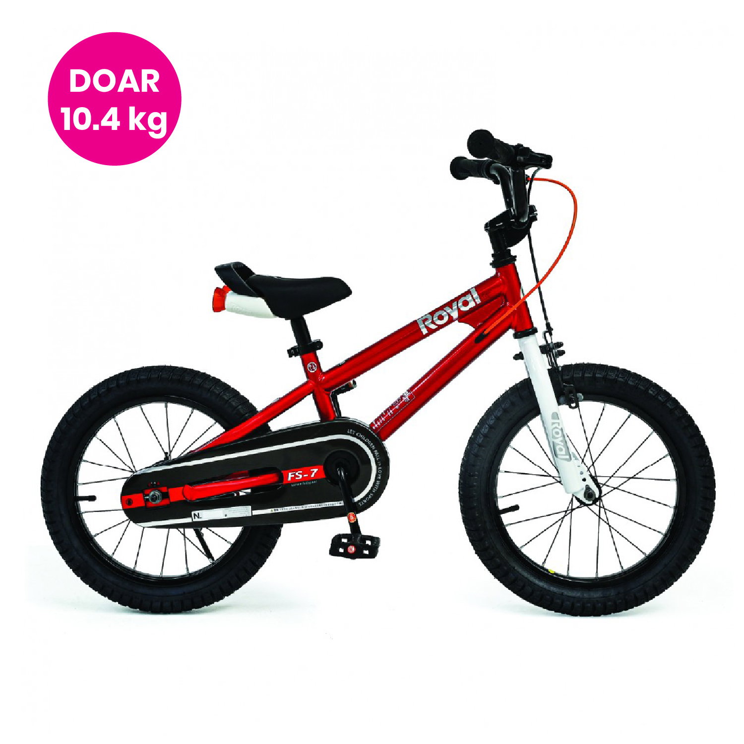 jante Bicicleta Royal Baby Freestyle 7.0 NF 18 Red