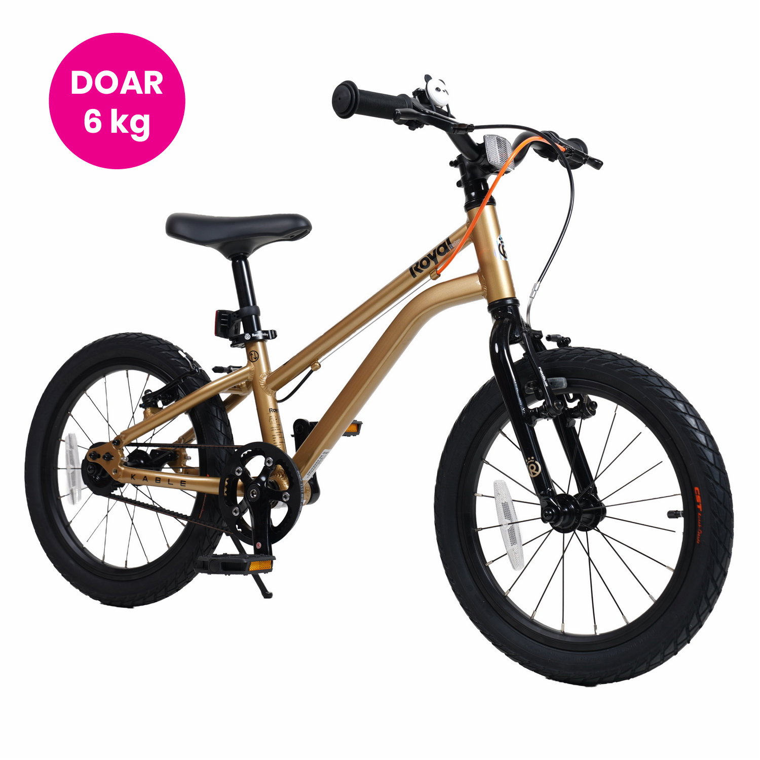 frane bicicleta Bicicleta Royal Baby Kable-EZ 14 Golden