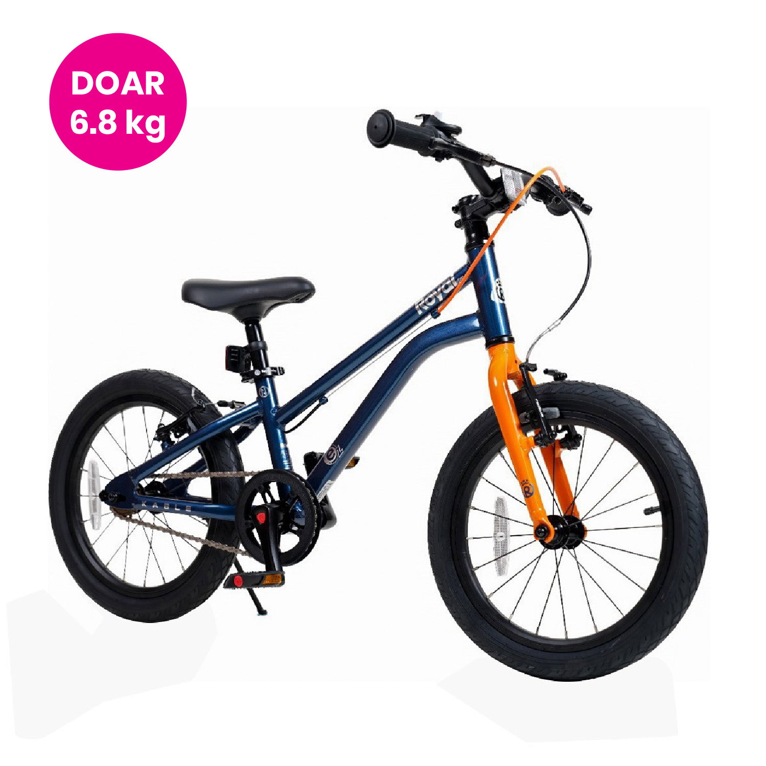 frane bicicleta Bicicleta Royal Baby Kable-EZ 16 Blue