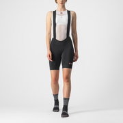 Pantaloni scurti cu bretele Castelli Endurance W de dama Negru