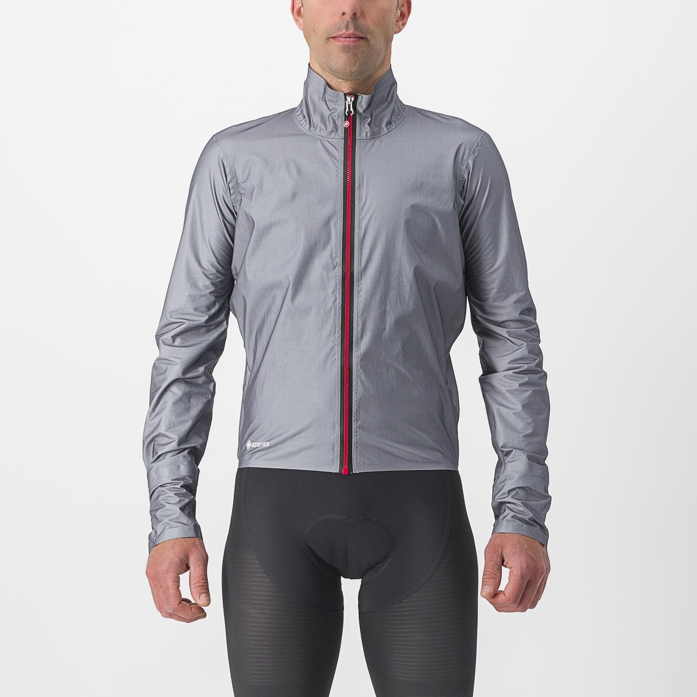 Bicycle Activewear Jacheta Castelli Tempesta Lite Gri