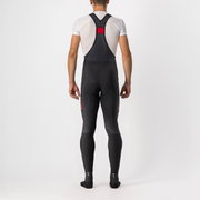 Pantaloni lungi cu bretele Castelli Velocissimo 5 Negru/Rosu Reflex L