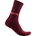 Sosete Castelli Quindici Soft Merino W de dama Visiniu L/XL 39-41