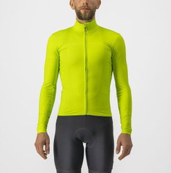 Tricou cu maneca lunga Castelli PRO Thermal Mid LS Galben Fluo XL
