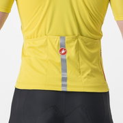 Tricou cu maneca scurta Castelli Classifica Galben
