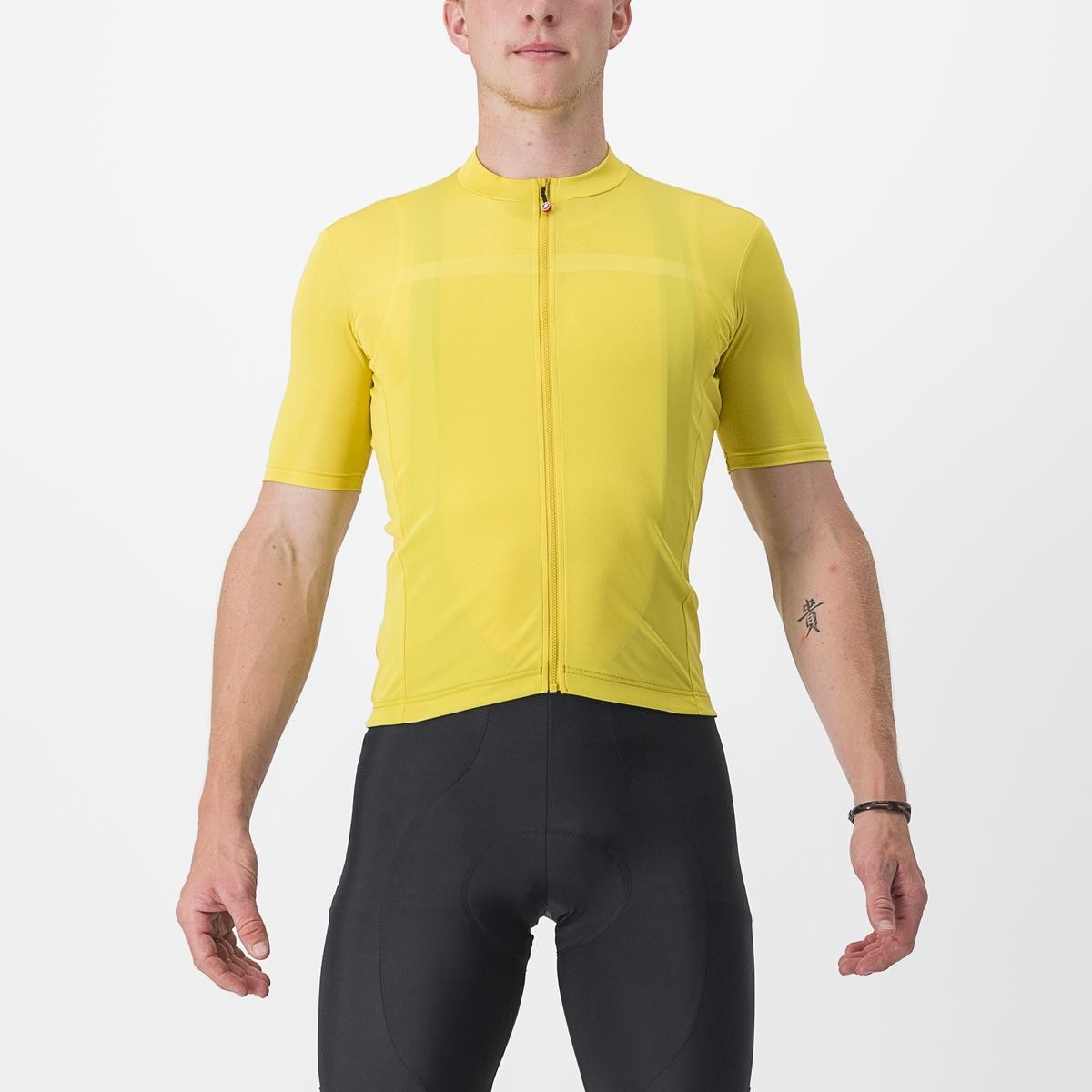 Bicycle Jerseys Tricou cu maneca scurta Castelli Classifica Galben