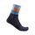Sosete Castelli Blocco 15 Bleumarin/Bleu/Portocaliu XXL 44-47
