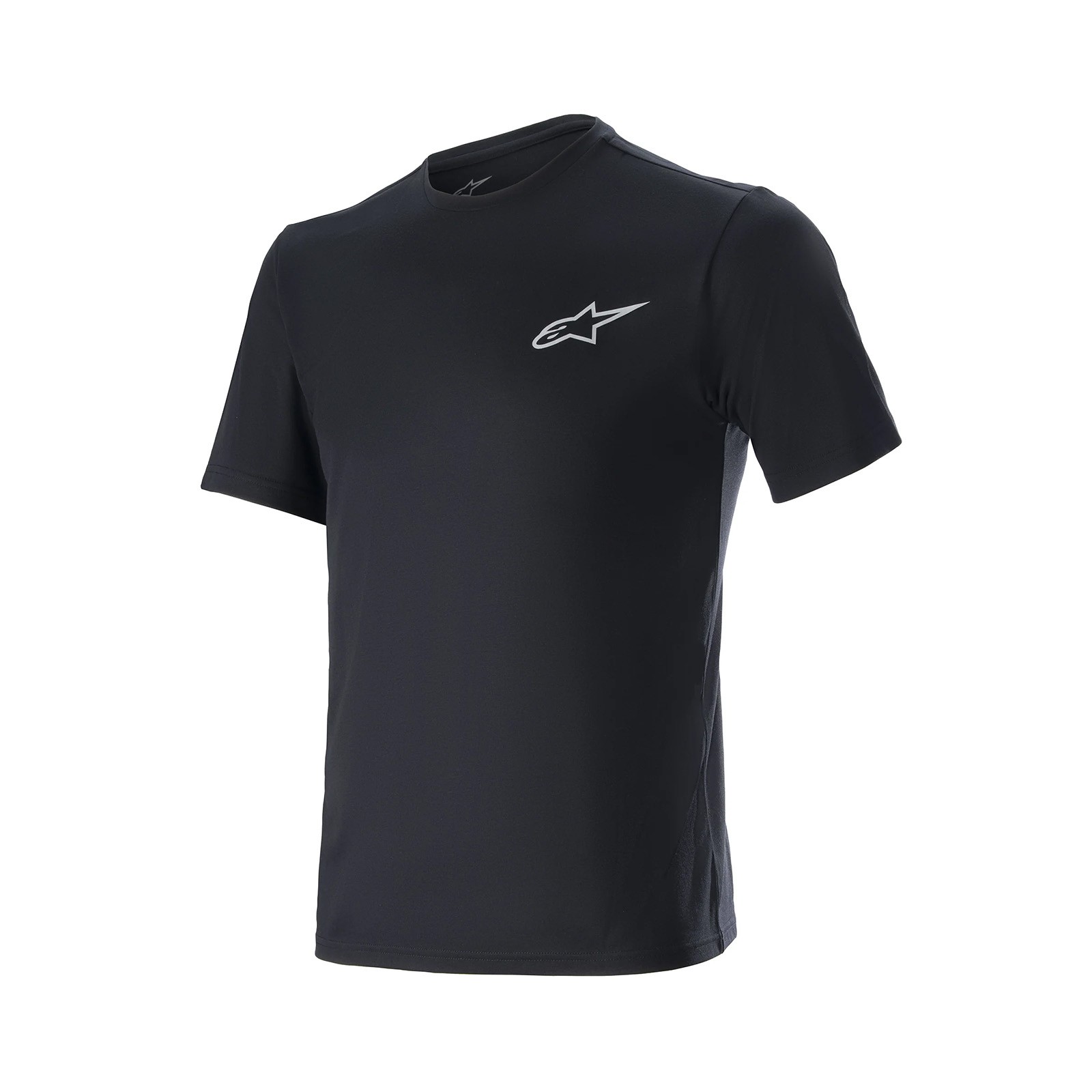 Bicycle Jerseys Tricou Alpinestars Vert Tech SS  Black L