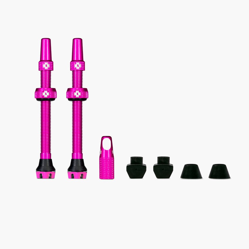 Bicycle Tubes Valve tubeless Muc-Off Tubeless Valves V2 60mm Roz