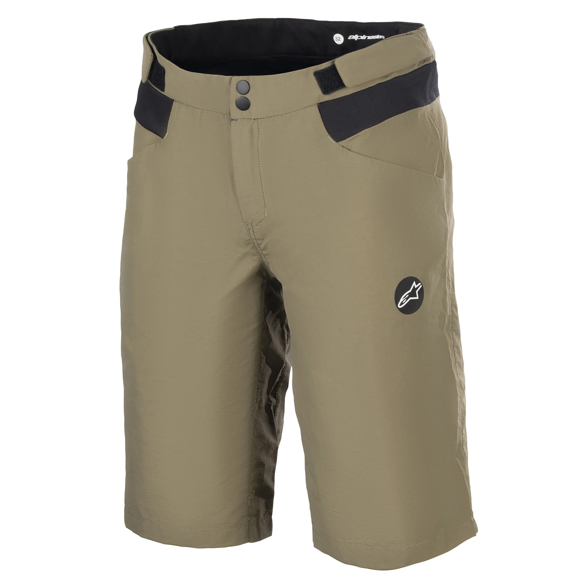 Bicycle Bibs Pantaloni Scurti Alpinestars Drop 4.0 V2 Olive 30