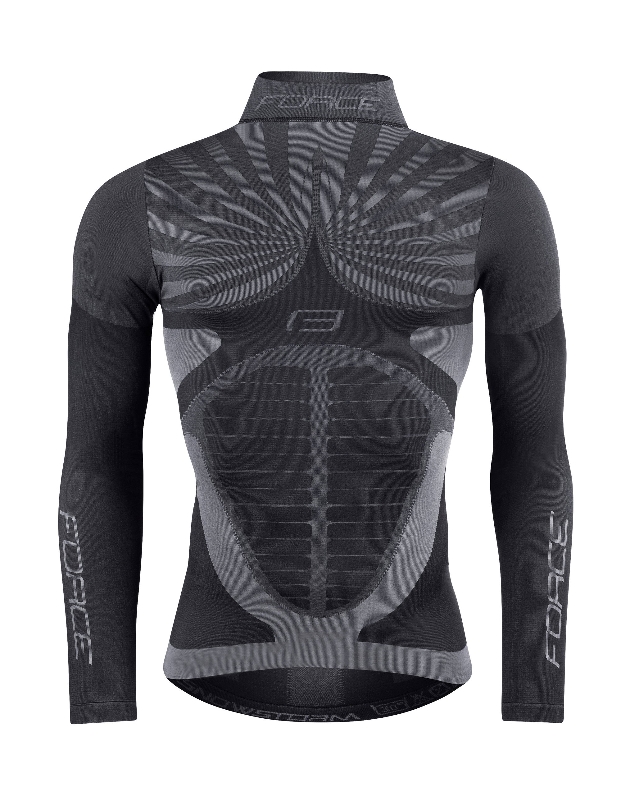 Force Bluza Corp Force Snowstorm Black XS-S