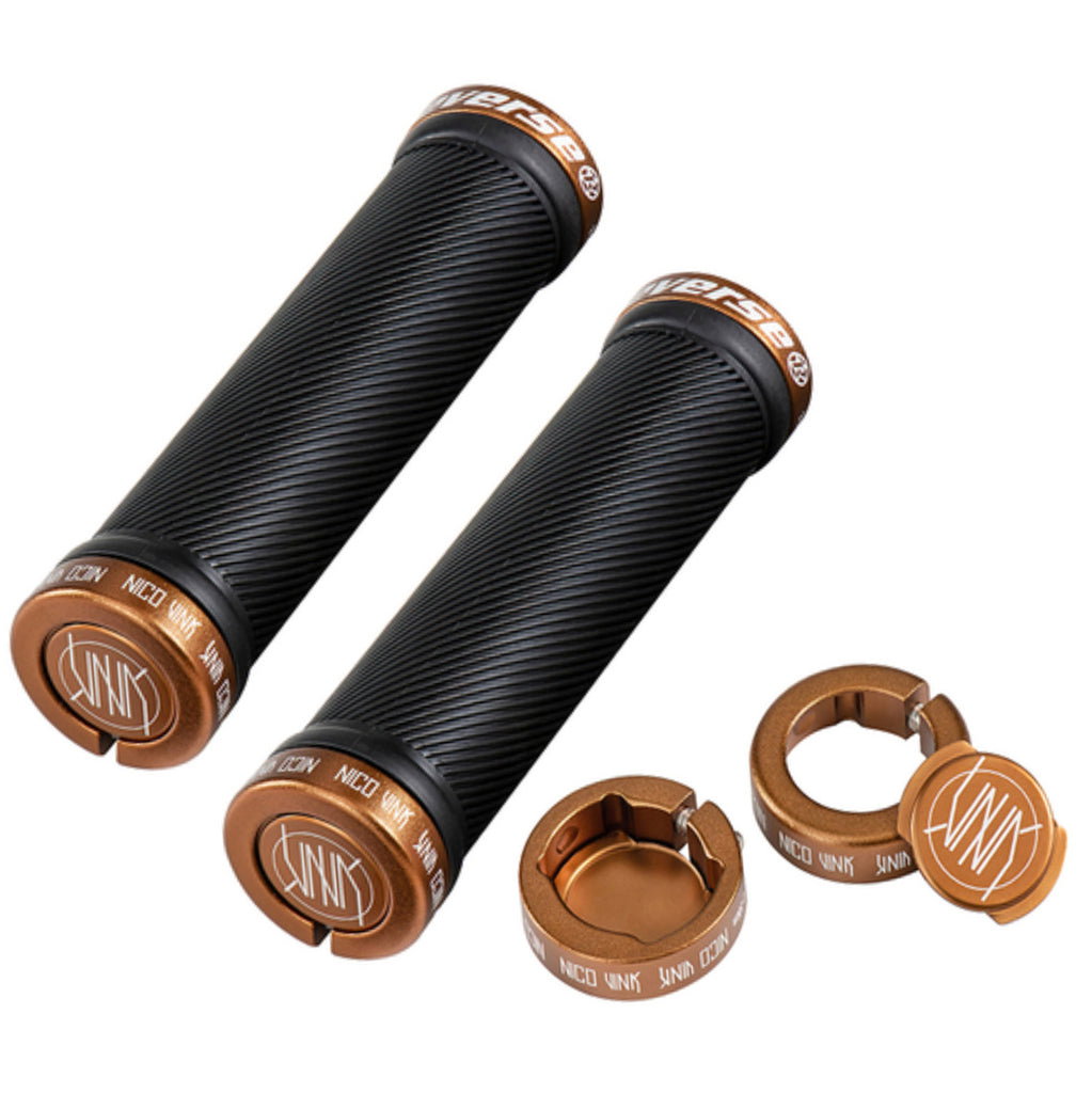 Reverse Mansoane Reverse Nico Vink 130/30mm Lock On negru/aramiu