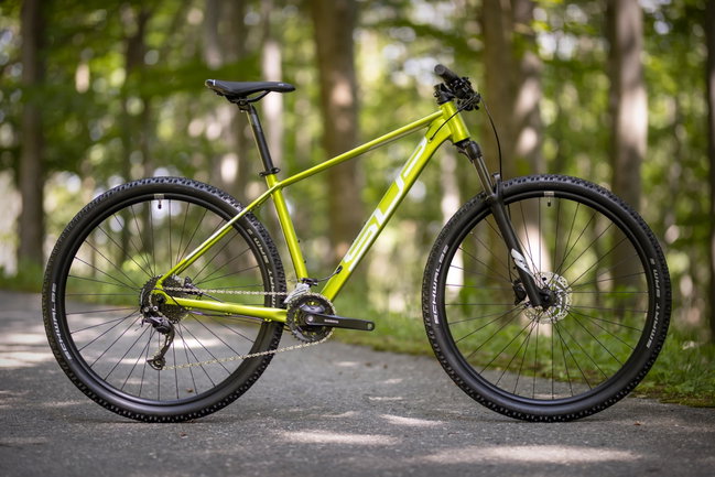 Bicicleta Superior XC 859 29 Matte Lime Metallic/Chrome Silver 18.0 - (M)