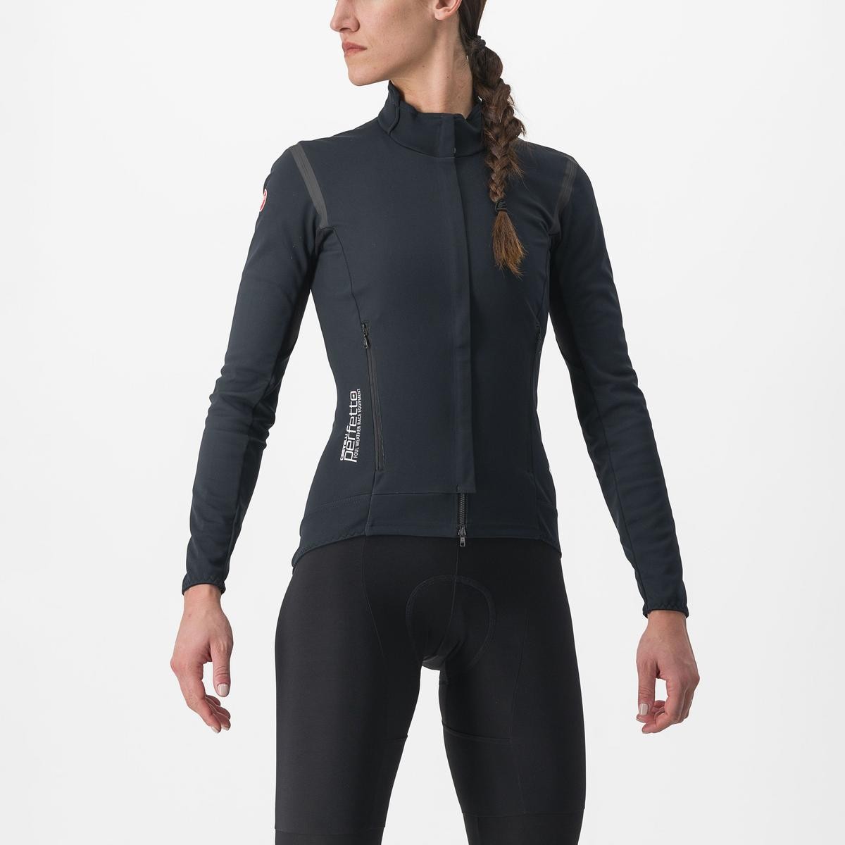 Bicycle Activewear Jacheta Castelli Perfetto RoS 2 W de dama Negru