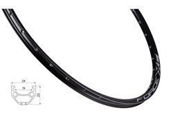Janta Force XC Basic Disc 622x19 32h neagra