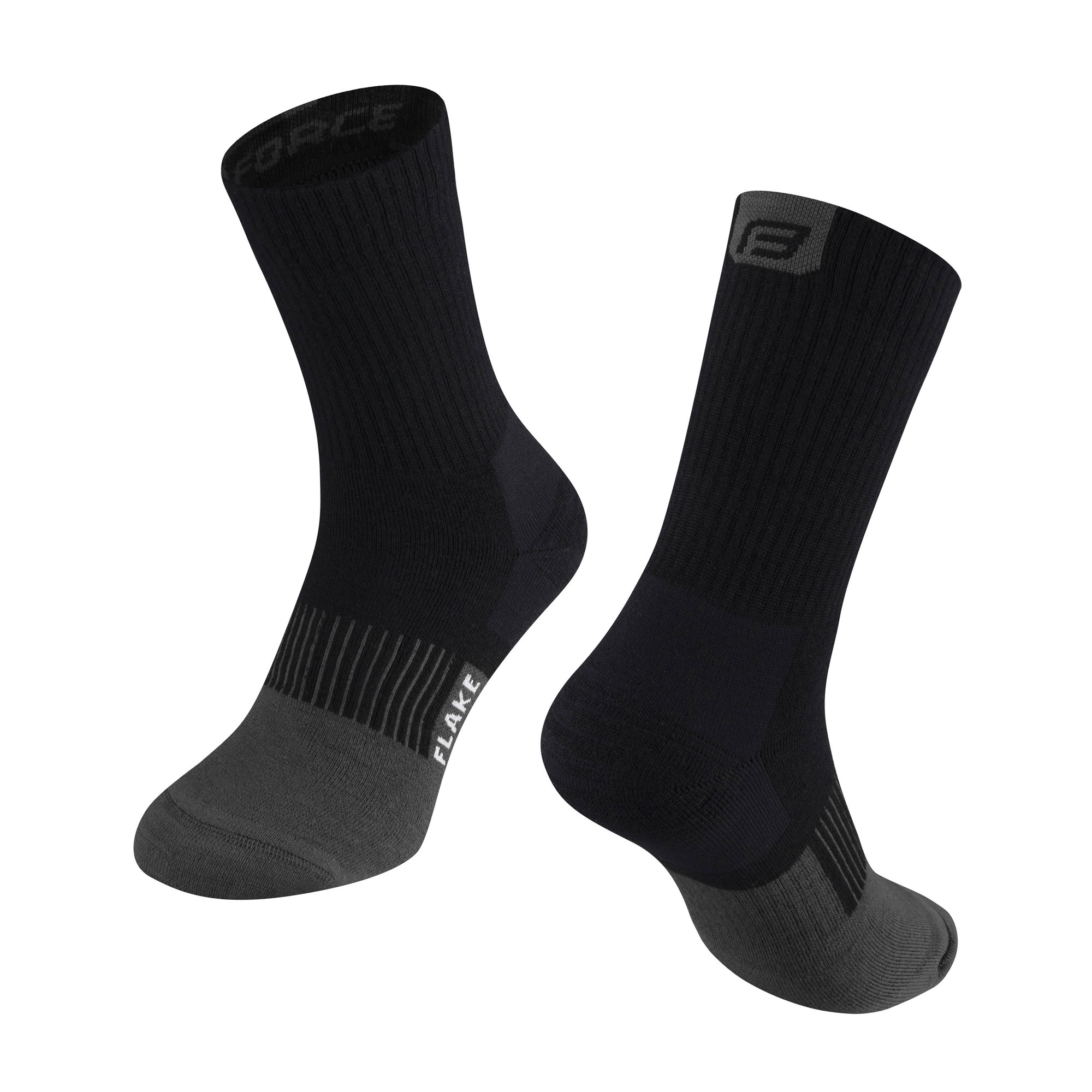 Force Sosete Force Flake black-grey L-XL/42-47
