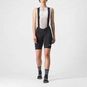 Pantaloni scurti cu bretele Castelli Endurance W de dama Negru
