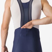 Pantaloni scurti cu bretele Castelli Espresso Indigo M