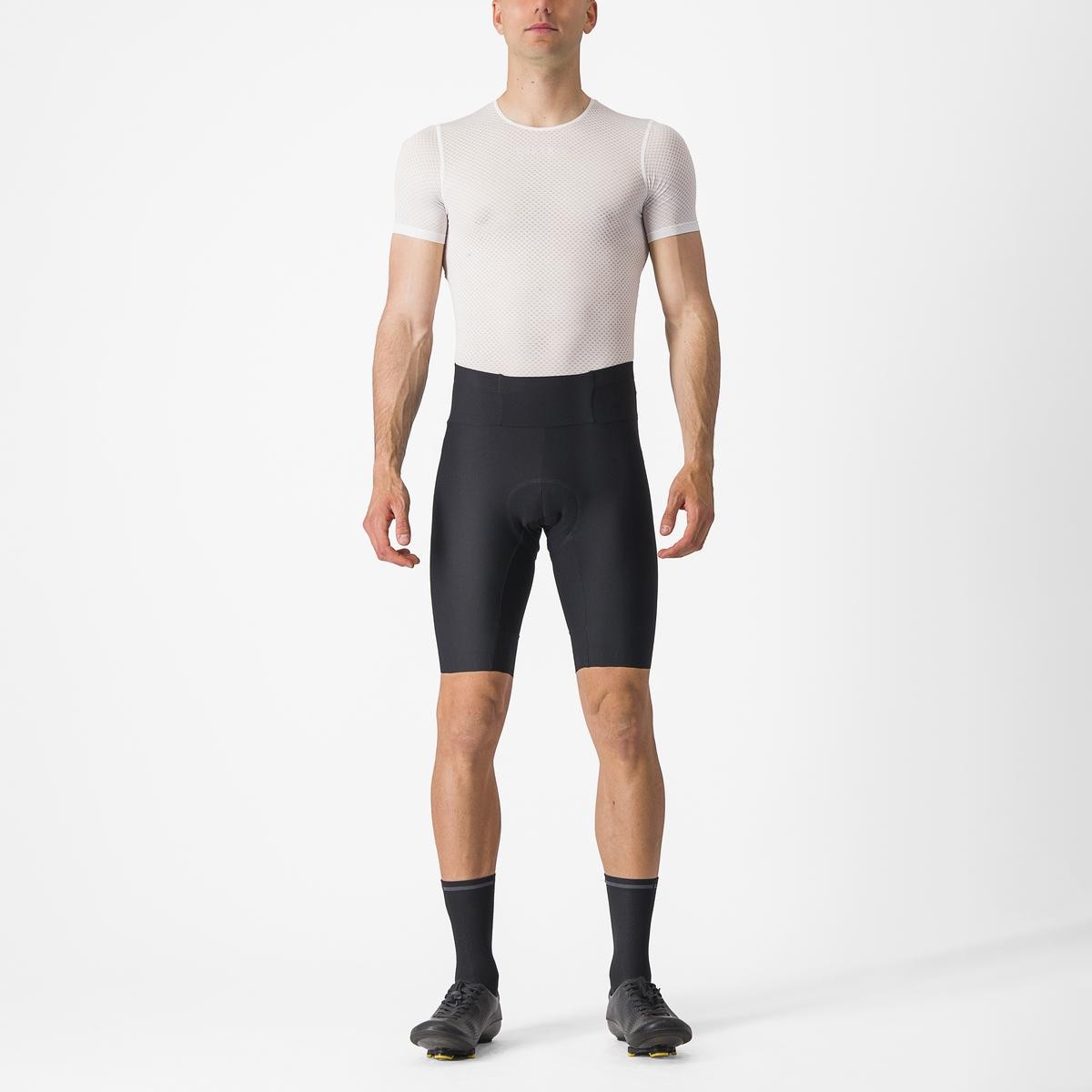Bicycle Bibs Pantaloni scurti cu bretele Castelli Espresso Negru XXXL