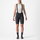 Pantaloni scurti cu bretele Castelli Espresso W DT de dama Negru XS
