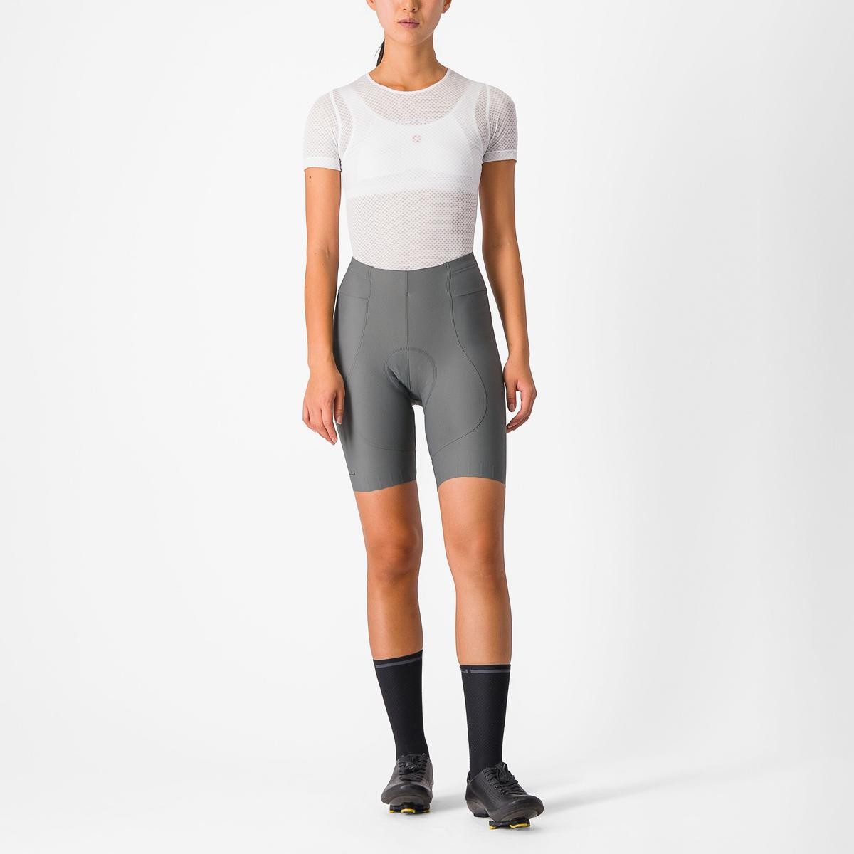Bicycle Bibs Pantaloni scurti cu bretele Castelli Espresso W de dama Antracit M