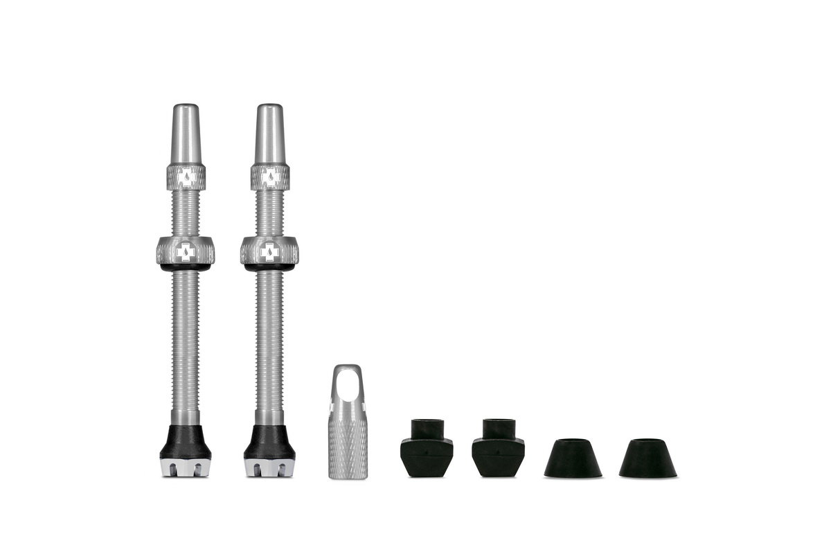 Bicycle Tubes Valve tubeless Muc-Off Tubeless Valves V2 44mm Argintiu