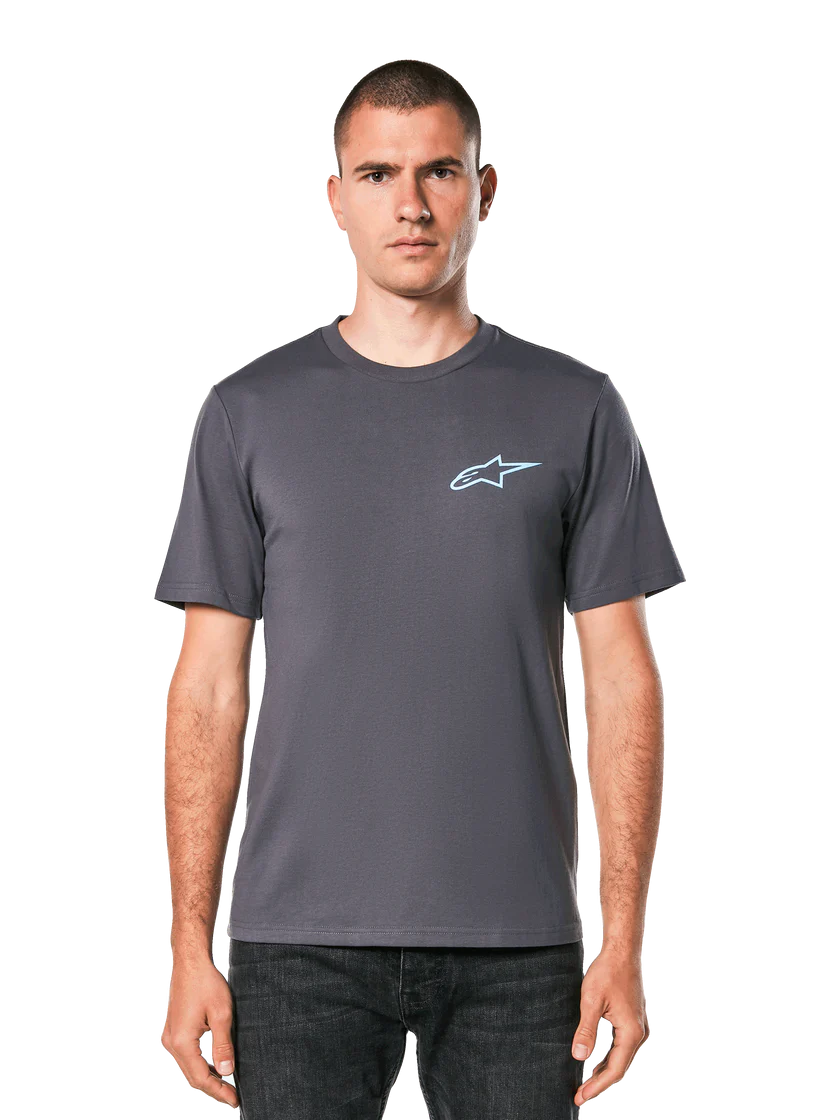 Bicycle Jerseys Tricou Alpinestars Horizon CSF Tee Charcoal