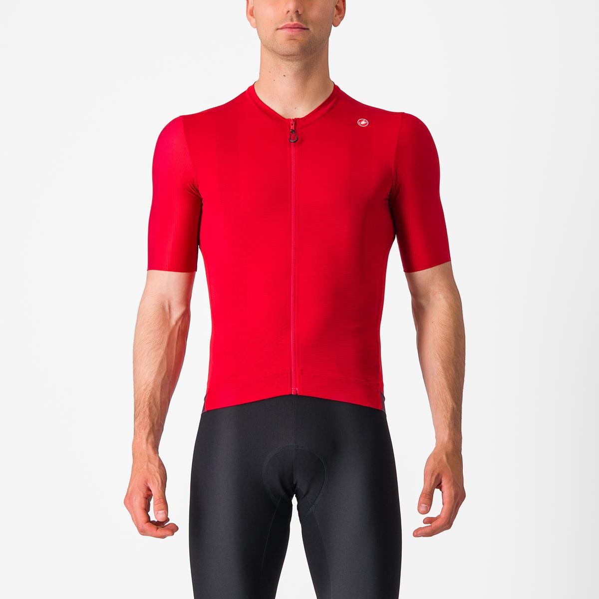 Bicycle Jerseys Tricou cu maneca scurta Castelli Espresso Rosu S