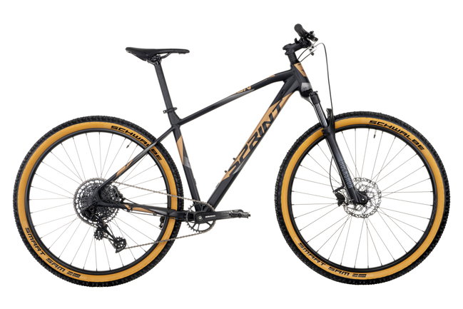 Bicicleta Sprint Apolon 12 29 Negru/Auriu 48cm