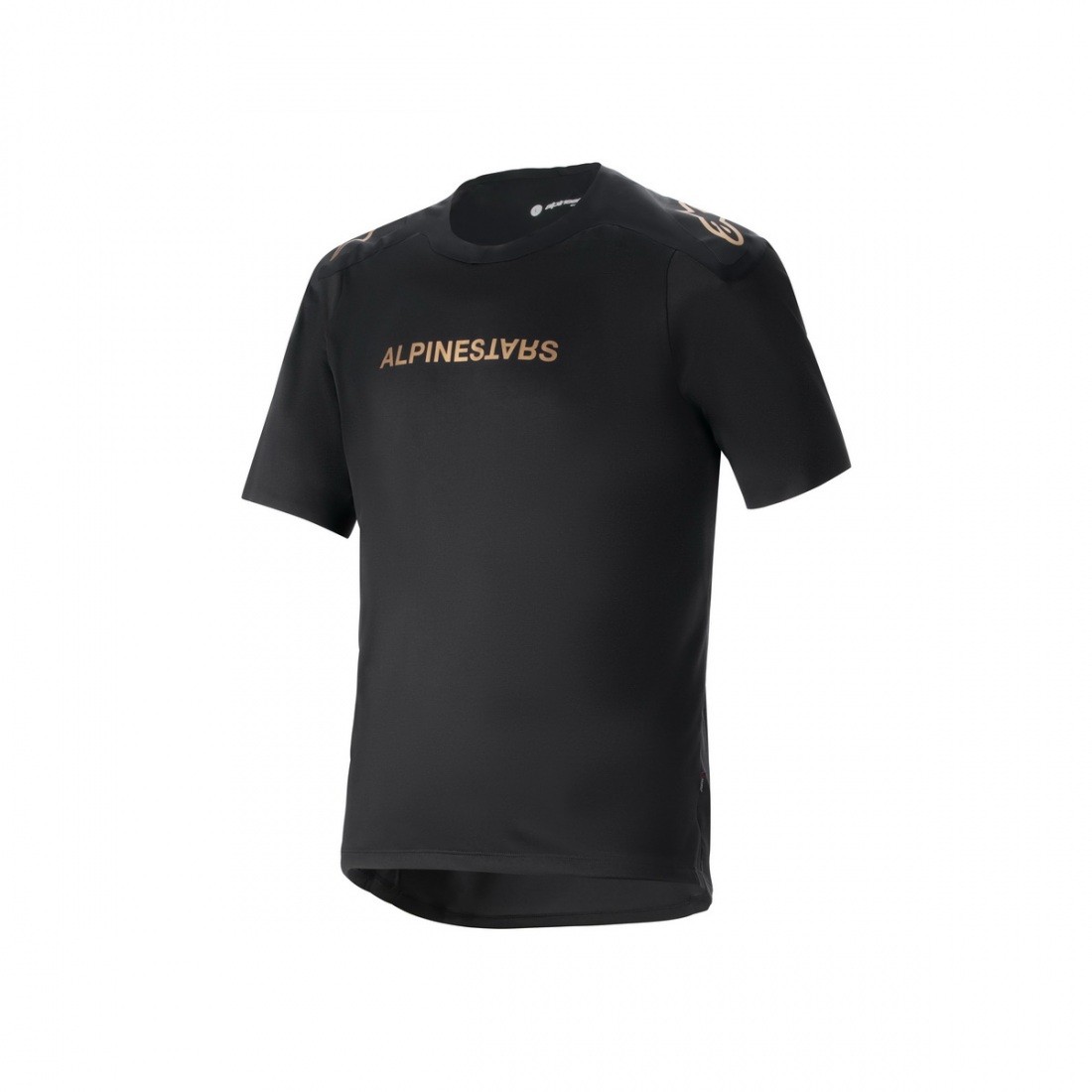 Bicycle Jerseys Bluza Alpinestars A-Aria Polartec Switch SS Jersey Black