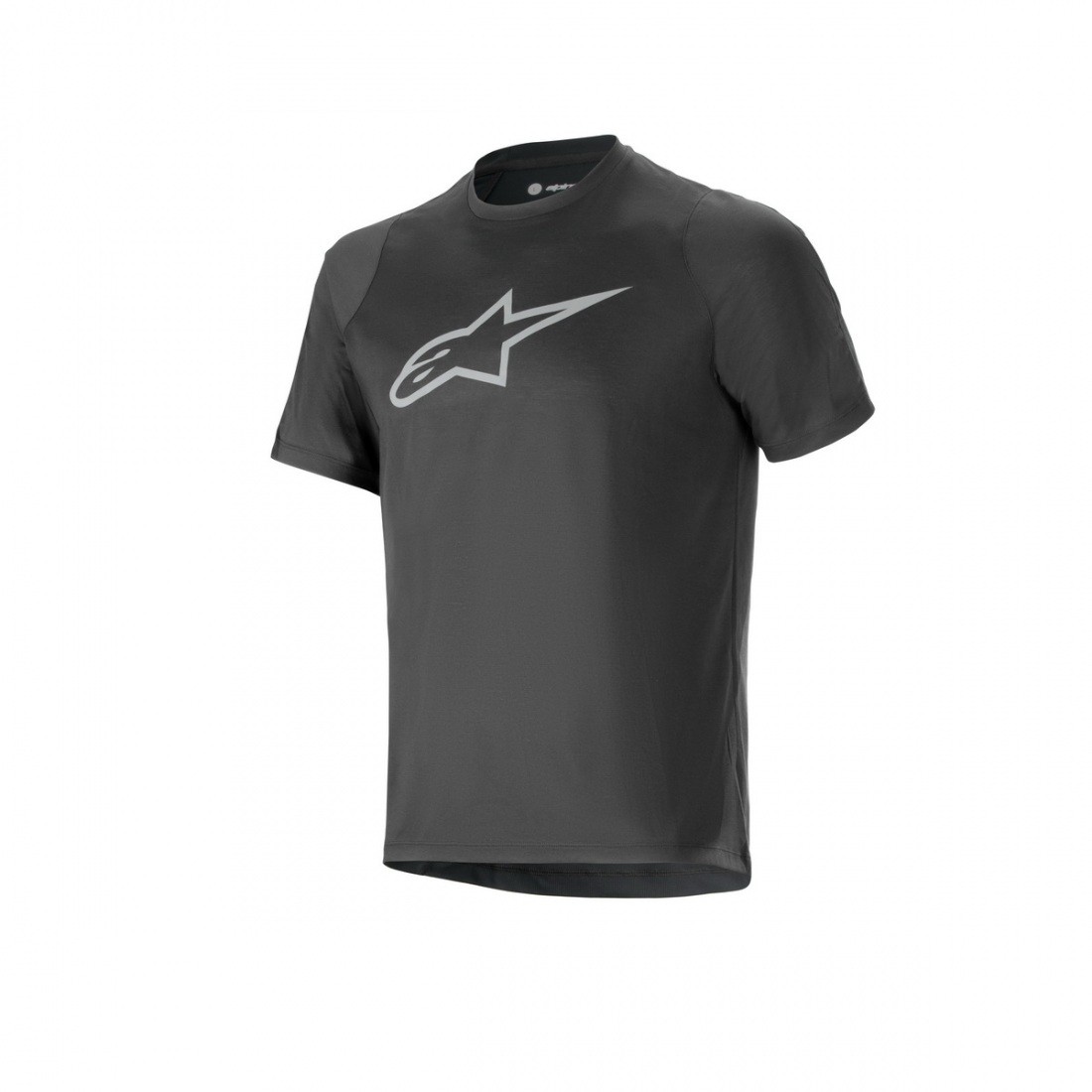 Bicycle Jerseys Bluza Alpinestars A-Dura Dri Oscar SS Jersey Black Reflective