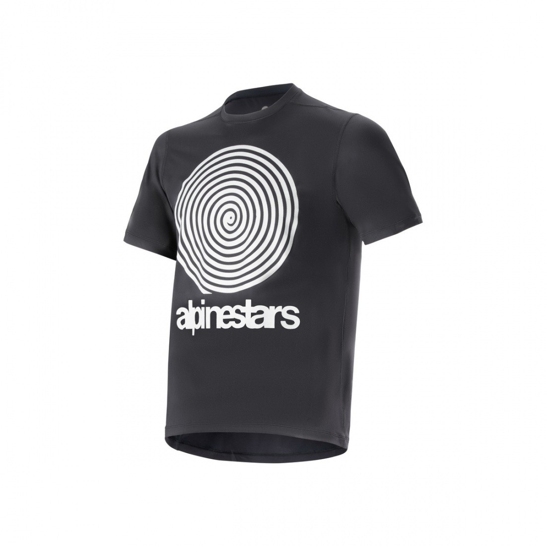 Bicycle Jerseys Bluza Alpinestars A-Dura Oscar SS Jersey Black