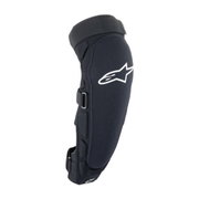 Protectii Genunchi Alpinestars A-Impact Plasma Pro Knee Shin Protector Black White S