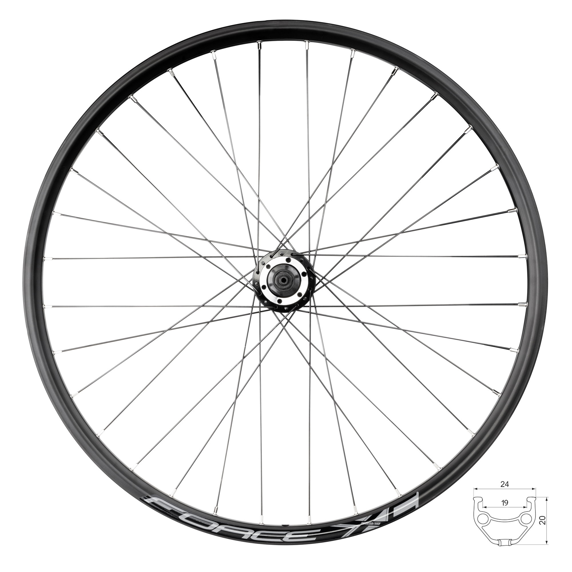 Bicycle Wheels Roata Spate Force XC Disc 559x19