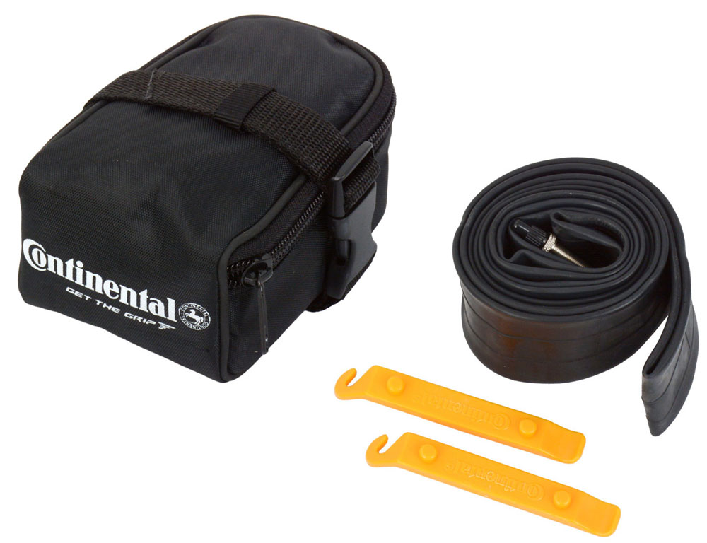 Bicycle Tubes Set Camera Continental 27.5 S42 cu 2 leviere si borseta