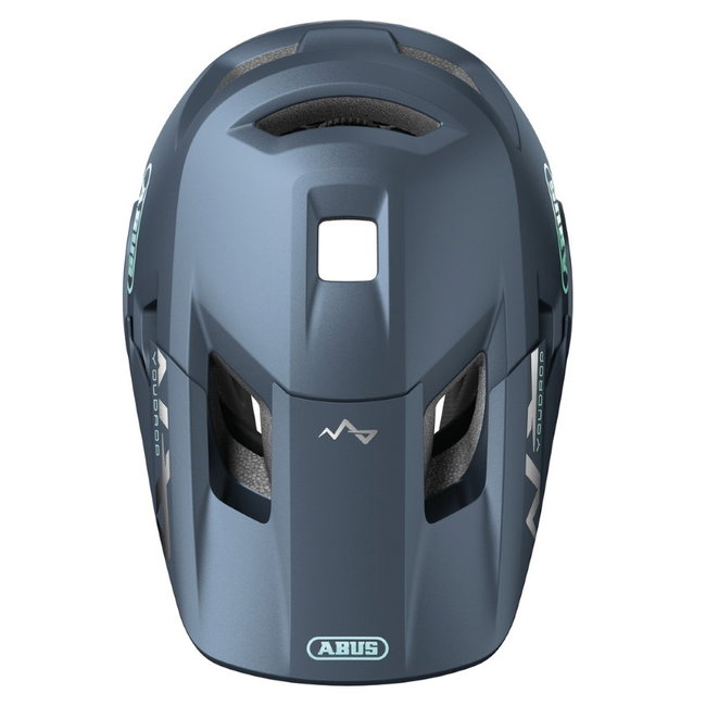 Abus - casca ciclism copii Youdrop FF (acoperire integrala) helmet - albastru intunecat